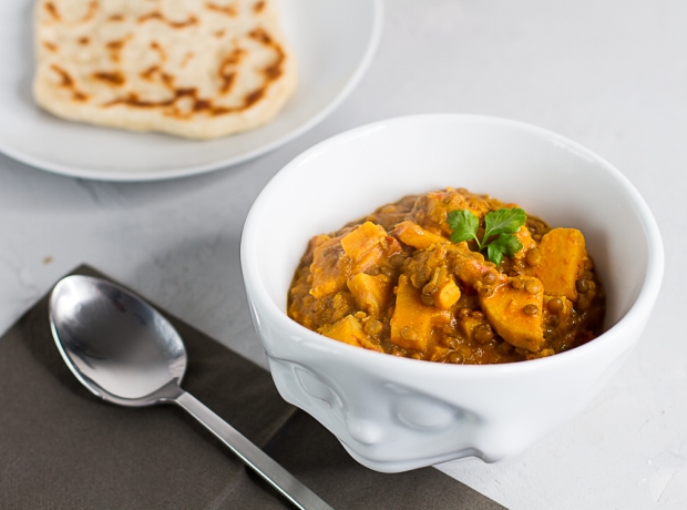 Legions Cooking Place – sweet potato lentils curry